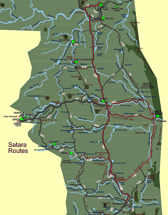 Satara Route Maps