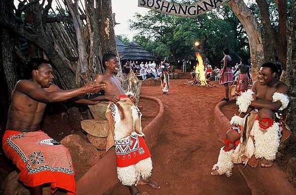 Shangaan Village - Zulu Tribes - South Africa...